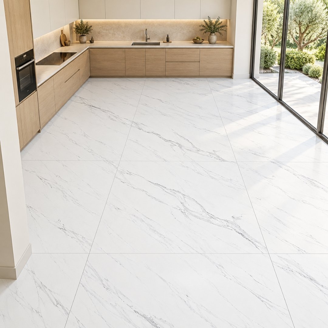 RSC - STATURIO SAGA, marble-look wall tile for bathroom (view 2)